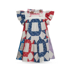 Sea Girls' Nohr Patch Flutter Dress Multi Little Kid Size 2T